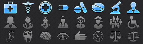 Medical App Tab Bar Icons