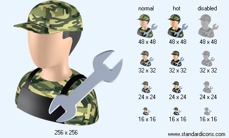 Motor Mechanic Icon Images