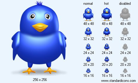 Twitter Bird Icon Images