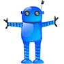 Blue Robot icon