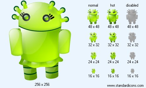 Girl Android Icon Images