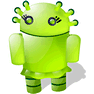 Girl Android with Shadow icon