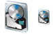 Hard drive icons
