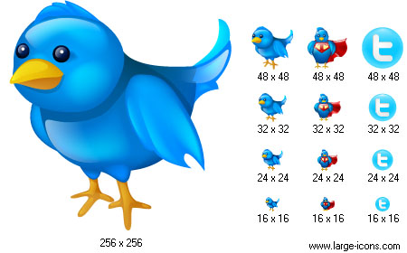 Free Large Twitter Icons