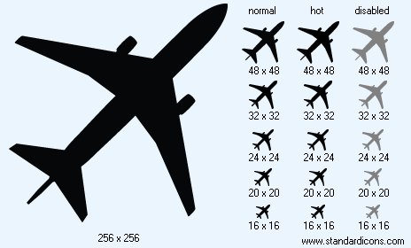 Airplane Icon Images