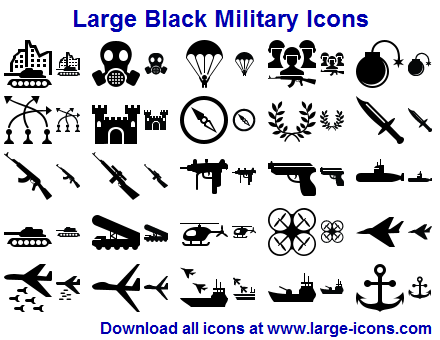 black army icons