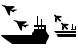 Aircraft carrier icons
