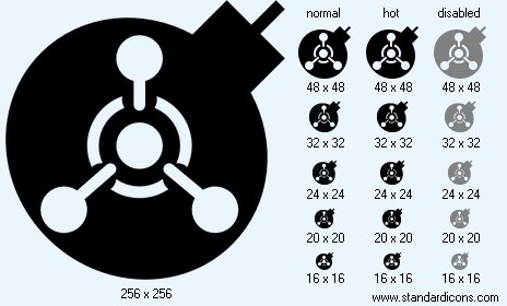 Chemical Bomb Icon Images