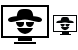 Cyber crime icons