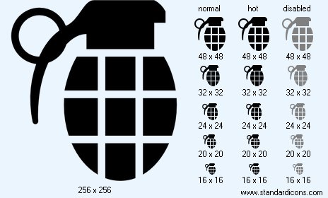 Grenade Icon Images