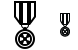 Medal icons