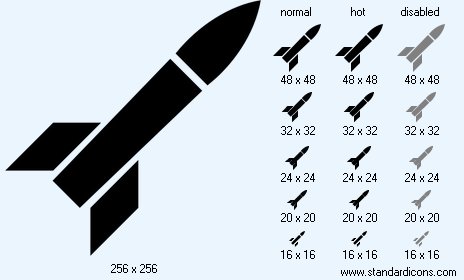 Missile Icon Images