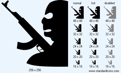 Terrorist Icon Images