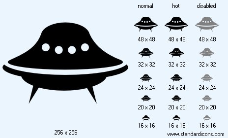 UFO Icon Images
