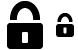 Lock icons