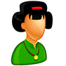 Asian Female Boss icon