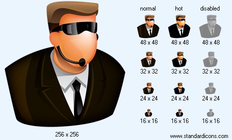 Security Guard Icon Images