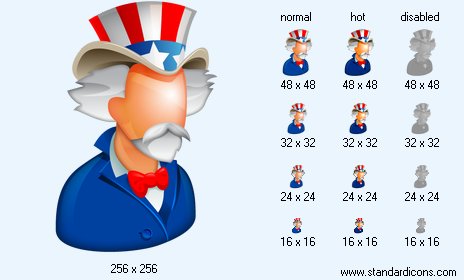 Uncle Sam Icon Images