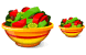 Salad icons