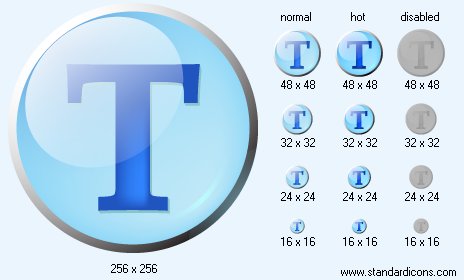 Text Icon Images