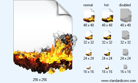 Burn Doc Icon Images
