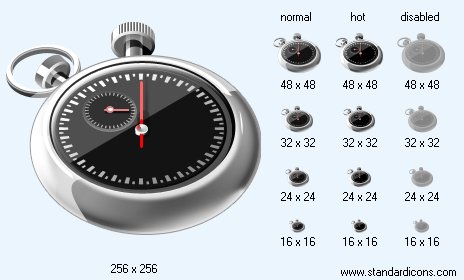 Stopwatch Icon Images