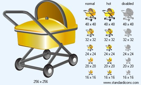 Baby Goods Icon Images