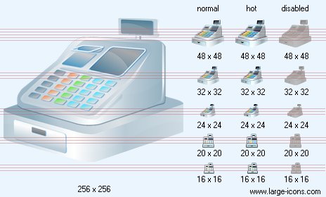 Cashregister Icon Images