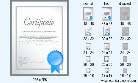 Certificate Icon Images