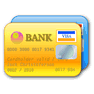 Credit Cards with Shadow icon