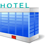 Hotel with Shadow icon