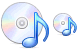 Music CD SH icons
