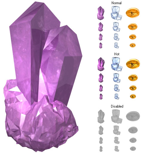 crystal icons