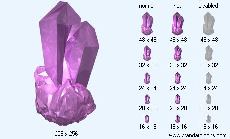 Amethyst Icon Images
