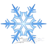 Snowflake with Shadow icon