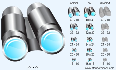 Binocular Icon Images