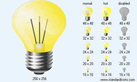 Light Bulb Icon Images