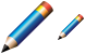 Pencil icons