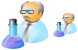 Scientist icons