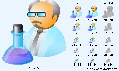 Scientist Icon Images