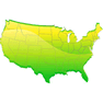 USA Map icon