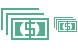 Banknotes icons