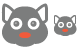 Cat head icons