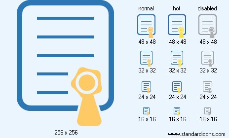 Certificate Icon Images