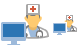 Computer doctor icons