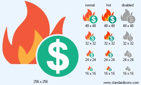 Fire Damage Icon Images