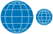 Globe icons