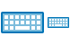 Keyboard icons