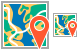 Map icons