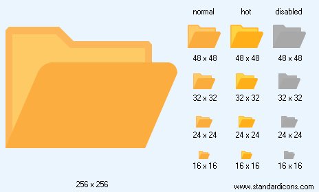 Open Folder Icon Images